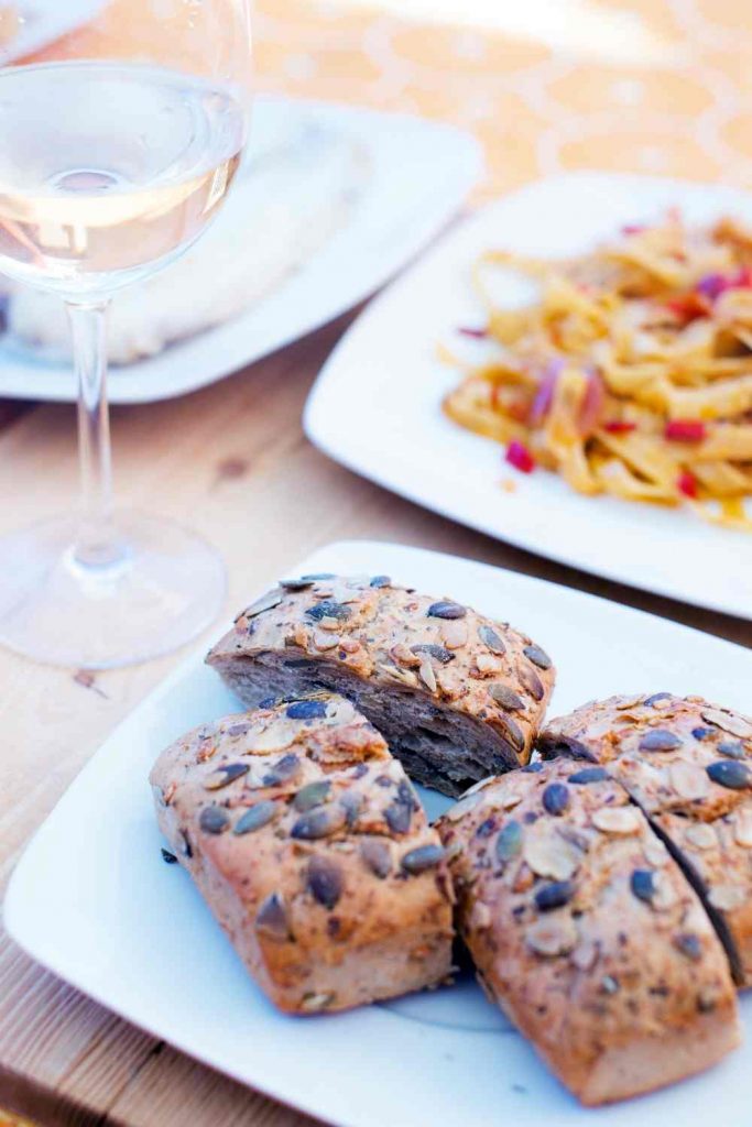 Pasta, bread, and grains