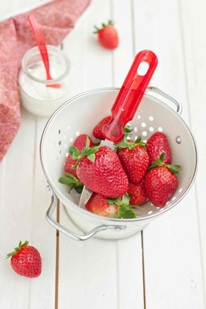 Strawberries and Yogurt
