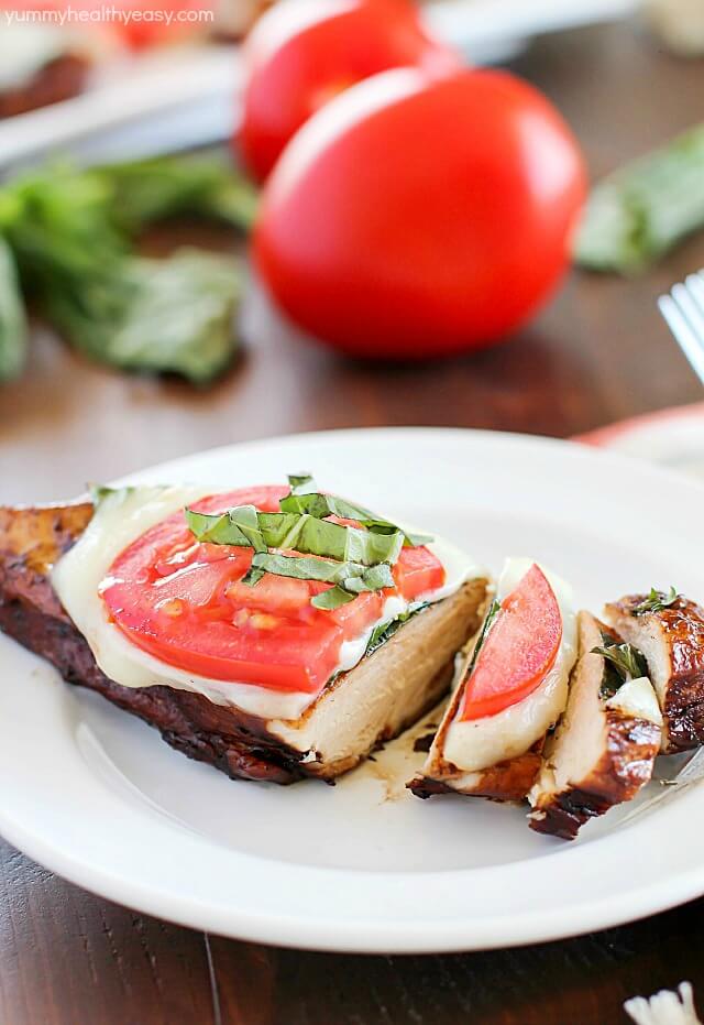 Caprese Balsamic Chicken