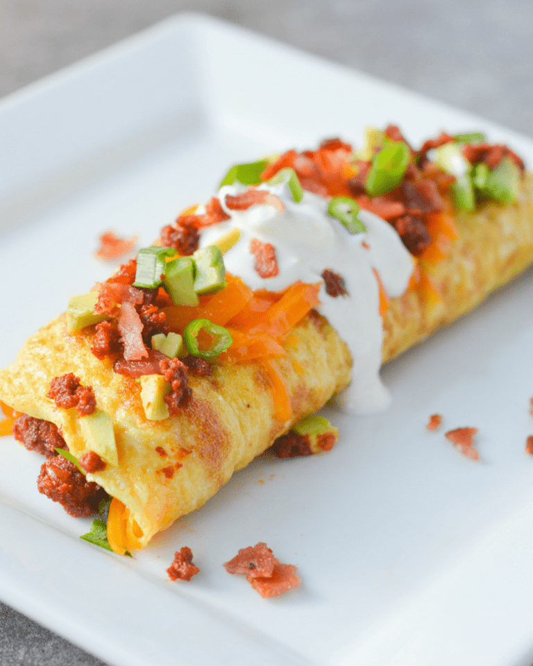 Low Carb Chorizo Omelette Recipe