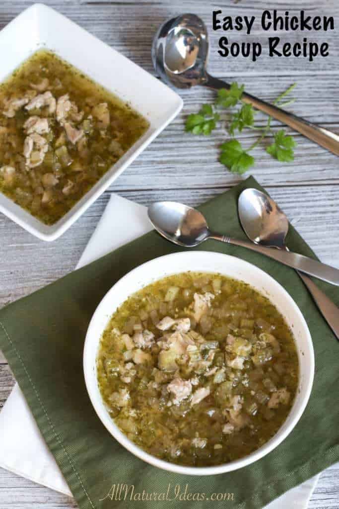 Low Carb Easy Chicken Soup Recipe