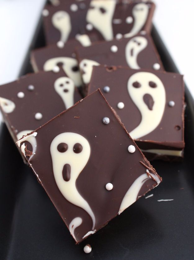 Ghastly Candy Bark Recipe