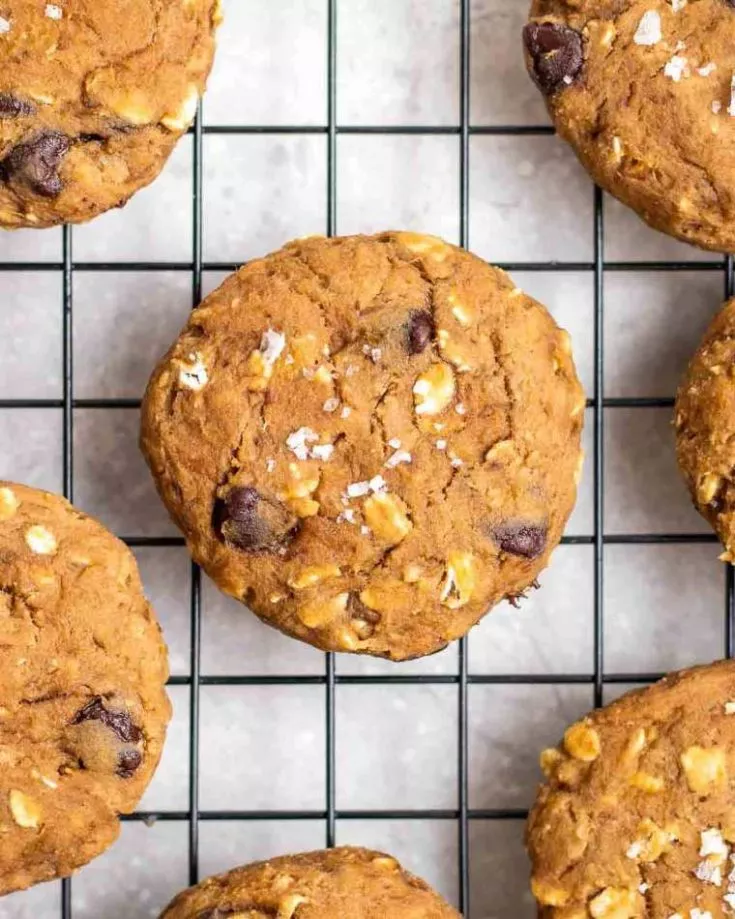 Banana Peanut Butter Protein Cookies