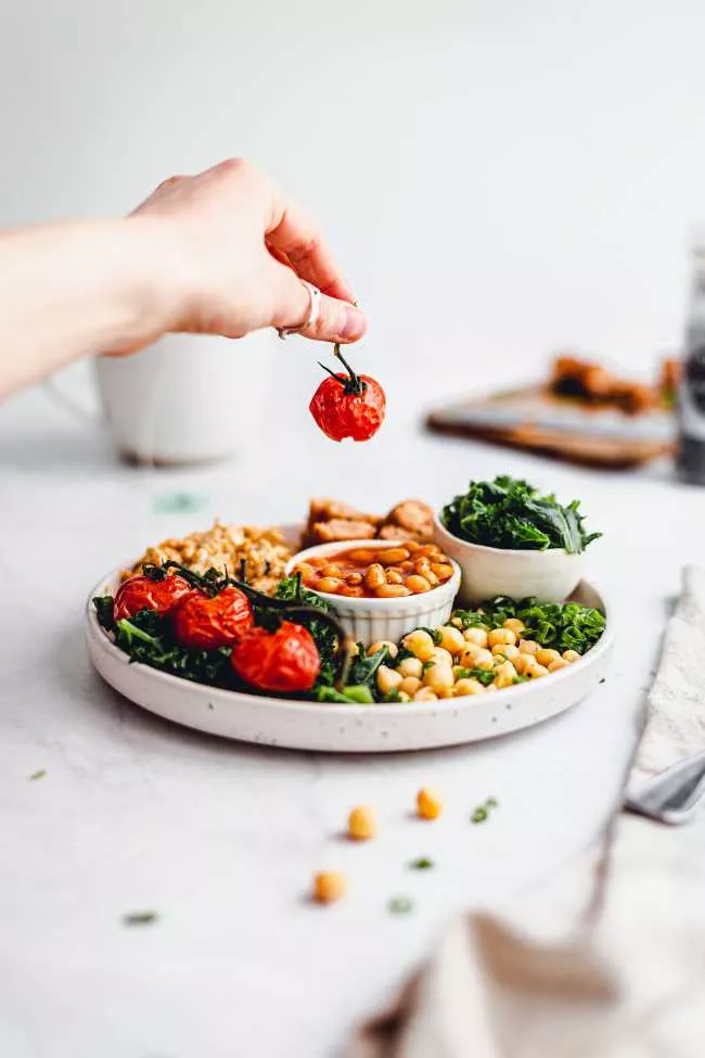 Full English Vegan Breakfast