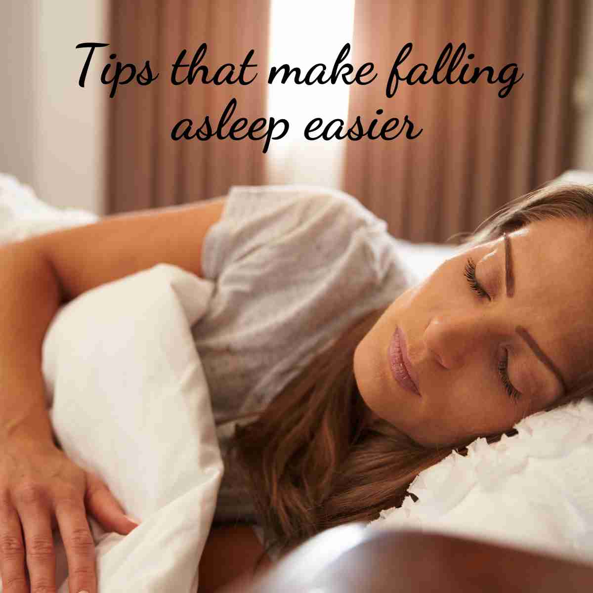 Tips for Easier Sleeping
